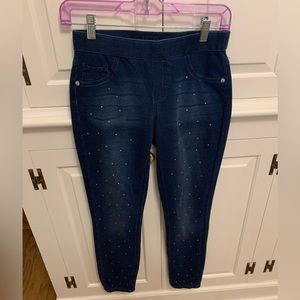 Justice Girls Rhinestone Jeggings